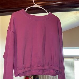 JoyLab Pink Boxy Sweatshirt